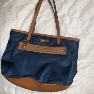 Michael Kors navy blue purse